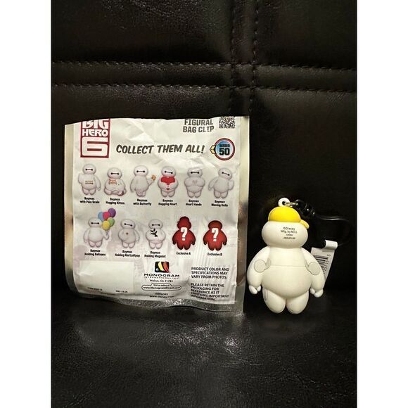 Disney Big Hero 6 Baymax Cap Figural Bag Clip (EXCLUSIVE) - Picture 2 of 2